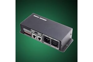 MEXTRONIC LED DMX 512 decoder per 3x4A 12V / 24V LED RGB