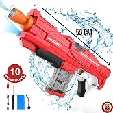 Su Tabancası Şarjlı Elektrikli Su Emiş Yapabilen Otomatik Taramalı 10 Metre Menzilli 50 CM B&uuml;y&uuml;k Boy 540 ML Kapasiteli