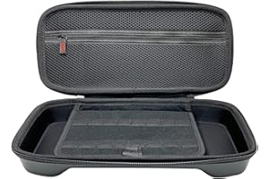 GENERIC Voikoli - Carcasa rígida de EVA compatible con Lenovo Legion Go, a prueba de golpes, elegante y duradera (negro)