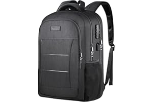 TZOWLA Travel Laptop Backpack 50L Extra Large Bag Water Resistant Anti-Theft Rucksack with USB Charging Port and Lock Fit 17-17.3 Inch Notebook for Computer Bookbag Men College School Gift