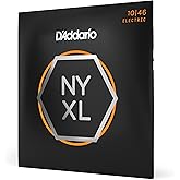D'Addario Premium Saiten E-Gitarre | H&Ouml;CHSTE QUALIT&Auml;T DER BELIEBTESTEN SAITENMARKE WELTWEIT | NYXL1046 | "New York" Stahl | R