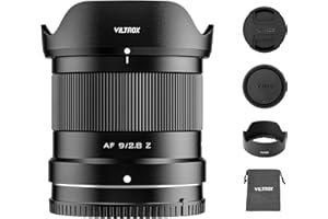 VILTROX AF 9mm F2.8 f/2.8 Air Objektiv für Nikon Z-Bajonett, 113,8° Ultraweitwinkel-Autofokus-Porträtobjektiv mit STM-Motor, kompatibel mit Nikon Z-Bajonett Z5, Z5II, Z50II, Z6II, Z30, Z8, ZFC, ZF