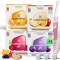 Waterdrop Microdrink Cubes D’Hydratation Avec Du Thé Glacé Citron 12 Portions
