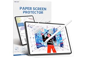 XIRON [2 Pezzi] Effetto Carta Pellicola Protettiva per iPad Pro 11 Pollici, iPad Air 5/4 Generazione 10.9 Pollici, Pellicola di Carta PET Opaca per Disegnare Scrivere, Anti-impronta Anti-riflesso