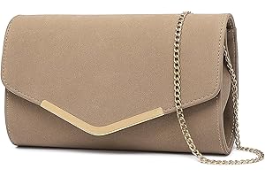 Miss Lulu Pochettes et clutches Femmes Chaîne À Main Bourse De Fête De Mariage Mini Sac À Bandoulière Portefeuille Pratique