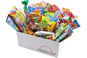 Assortiment de bonbons japonais et snacks Dagashi, 50 pièces