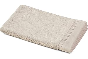 Sowel® Ręczniki dla gości 30 x 50 cm, 100% bawełna ekologiczna, jakość premium, ręcznik wyprodukowany w Portugalii, mokka
