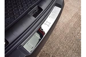 CHROMOTIVE RENEGADE Stainless Steel Chrome Rear Bumper Protector Scratch Guard (2014 Onwards)