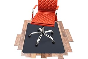 ‎SCHMIEDWERK SCHMIEDWERK Bodenschutzmatte farbig | Bürostuhl Unterlage | Kratzfest | Made in Germany (Anthrazit, 120 x 145 cm)