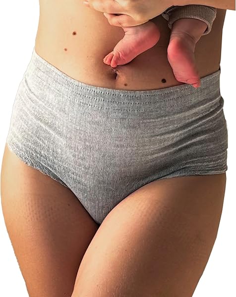 Lansinoh Wochenbett Unterwäsche – weiche und atmungsaktive Unterwäsche für das Wochenbett - elastisch & wiederverwendbar – Ideal für Kaiserschnitt & natürliche Geburt - 1