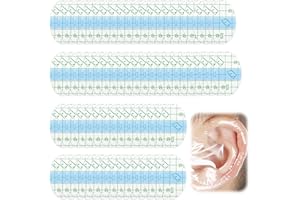 LIAMEPH 80pcs Ear Covers for Shower,Ear Protectors for Shower,Disposable Breathable Waterproof Ear Stickers,Baby Kids Waterproof Ear Stickers,Sports Breathable Ear Cover,for Baby Kids Adults