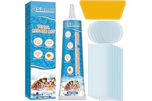 ASTICERS Pool Reparaturset, Heavy Duty Poolfolie Reparaturset, Wasserdichtes Pool Flickzeug, PVC Reparaturset ist für Aufblasbare Gegenständen, Whirlpools, oberirdische Pools, Aufblasbare Spa-Pools