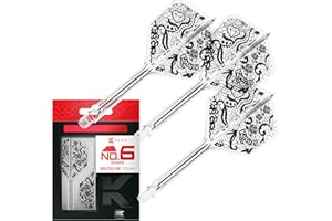‎TARGET DARTS Target Japan Player Edition K Flex Flights and Shaft System | 3er-Pack Kflex All In One Flights, Player Edition Dartzubehör | K-Flex Dartschaft kurz/Mittelstufe/Mittel