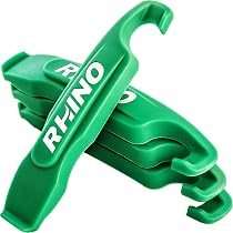 Kit De 6 Démonte-pneus Vélo JRYXDS - Outil De Réparation Portable - Noir, 10.5 X 1.3 Cm