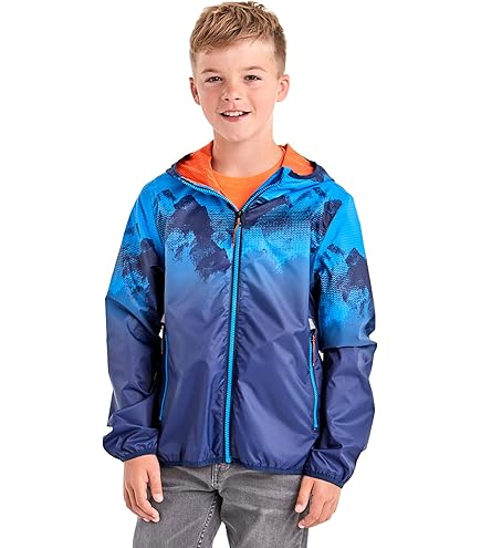 killtec jongens Functioneel jack/regenjack met capuchon KOS 139 BYS JCKT, oliv, 140, 42992-000