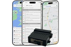 SmartFleet AT211 4G - 5 Years Included - Live GPS Tracking Device - Car, Van, Machinery, Caravan Tracker - Waterproof - 9-48V, All Inclusive - Self-Install Plug & Play, UK Company