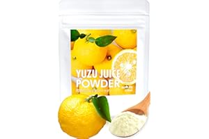 YAMASAN KYOTO UJI Yuzu Juice Powder (50g)- Refreshing Yuzu Aroma from Kochi, Toppings for Cooking