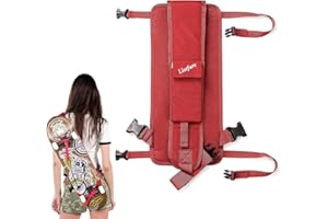 LISEFURE Skateboard Shoulder Carrier - Skateboard Carry Bag & Strap with Adjustable Straps