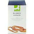 Q-Connect No.24 Rubber Bands - 152.4 X 1.6mm Natural Latex Bands (500g Pack)