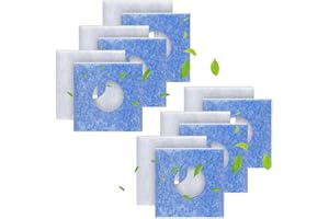 ROSYLEVE 12 Stück Ersatzfilter für LIMODOR Limot Lüfter Lüftungsgeräte LF/ELF und F/C, Typ F-LF/5 00010 LIG, 95 mm Loch Ersatzfilter Staubfilter Luftfilter LIMODOR Filter