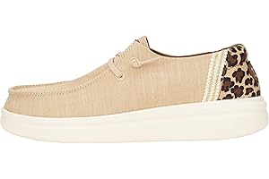 HEYDUDE Hey Dude 43780 Wendy Rise Animal Tan Multi Scarpe per Donna in Tessuto