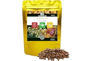 NAKURU | Boswellia | Gamme Équilibre | Fabriqué en France | "L'Encens Indien !" (90 Gélules de 358mg / Poids Net: 32,22g)