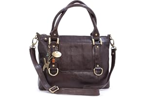 Catwalk Collection Handbags - Grand Sac Porté Èpaule Femme Cuir - Sac Cabas - Tote Bag Avec Bandoulière Réglable et Détachable - GALLERY