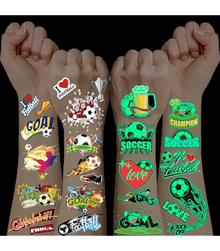 30 Fußball-Slap-Bänder – 10 Designs, Perfekt Für Partytüten & Kindergeburtstage