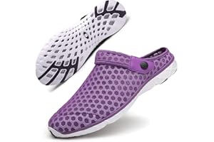 GAATPOT Men Women Mesh Slippers Garden Clogs Summer Beach Sandals Slipper Shoes Breathable Size 36-48