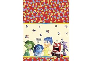 Partito Unico 1,8 x 1,2 m Disney Inside Out plastica Tovaglia