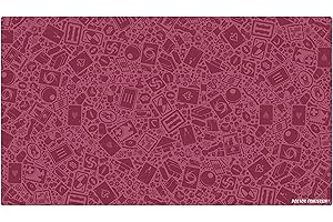 Doctor Frikistein Neoprene Play Mat | Tapete especializado para Juegos de Mesa, Dados y Cartas | 140 x 80 cm | Impermeable, Antideslizante y Enrollable (Gaming (Pink))