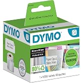 Dymo LW 1154 Etiket Muadil 32 mm x 57 mm 1000 Adet Etiket LW-450