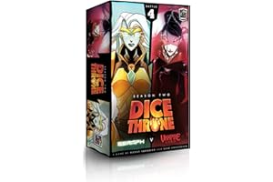 Roxley Games | Dice Throne Season Two Box 4: Seraph vs. Vampire Lord | Dice Game | Ages 8+ | 2 Players | 20-40 Minutes Playing Time