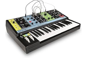 MOOG Grandmother - Synth-tastiera analogica modulare con 32 tasti, arpeggiatore interno, sequencer e riverbero a molla