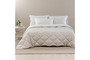 Caleffi - Piumone Matrimoniale Invernale 260x265 cm - Trapunta Matrimoniale Invernale per Inverno e Mezza Stagione - Copriletto in Microfibra Caldo e Morbido - Piumino Autunnale Made in Italy