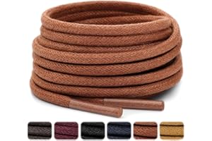 Stepace Lacci per Scarpe Cerati [2 Paia] Stringhe Scarpe Resistenti, 66-135cm Diametro 2.5-3mm