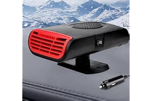JADYON Car Heater, Portable 12V Car Heater, 150W Car Windshield Defroster Demister, 2 in 1 Heating & Cooling Fast Heating Defrost Defogger, Vehicle Electronic That Plugs into Cigarette Lighter for All Car