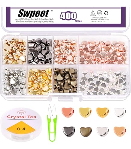 SUNNYCLUE 1 Boîte De 600 Perles D'Espacement En Forme D'Étoile Dorées CCB En Plastique Petits Pentagrammes Porte Bonheur Perles En Vrac Pour La Fabrication De Bijoux Bracelets Colliers Boucles D'Oreil