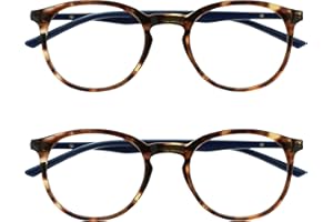 OPULIZE Met Pack 2 Bloqueo Luz Azul Gafas De Lectura Computadora Negro Marrón Púrpura Gris Hombres Mujeres BB60