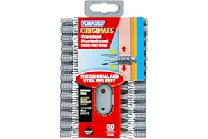 PLASPLUGS Plasplug SCF552 Plasterboard Fixings Value Pack Includes 50 Fixing, 1 - Pack