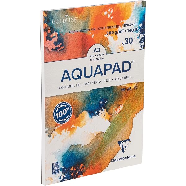 Cahier d'exercices d'aquarelle, livre d'exercices de peinture à l