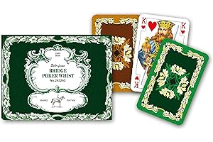 PIATNIK Karty 2 talie - Liście dębu Bridge Poker Whist