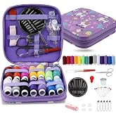 LetCart Sewing Kit, Includes Bobbins of Thread, Needles, Thread, Scissors, Buttons and More, Complete Sewing Kit Sewing Tool