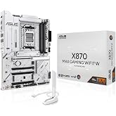 ASUS X870 MAX GAMING WIFI7 W AMD X870 AM5 DDR5 8000 HDMI 2xUSB4 3x M2 USB3.2 WiFi 7 + BT AURA RGB 5Gbit LAN ATX 12+2+1 G&uuml;&ccedil; Aş