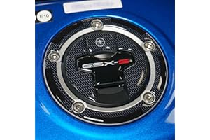labelbike - Autocollant 3D en Résine Décoration et Protection du Bouchon de Réservoir de Moto Compatible avec Suzuki GSX-S 950 2021-2024