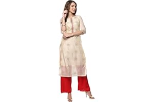 Janasya Indische Tunika Tops Baumwolle Kurti für Frauen