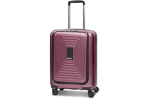 REDOLZ Essentials 14 Bagage à Main avec Compartiment pour Ordinateur Portable | Valise Ultra légère 40 x 23 x 55 cm & Ouverture Frontale | Extensible de 45 à 55 litres | Seulement 3,2 kg