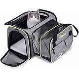DADYPET Transporttasche Katze und Kleine Hunde, Katzentransportbox Katzen Transporttasche & Hundebox für den Transport…