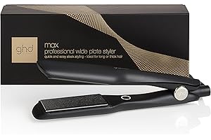 ghd Max Professional Hair Straightener, Wide 1.65" Styling Plates for Quick Easy Styling, Frizz Free, Smooth, Sleek Results