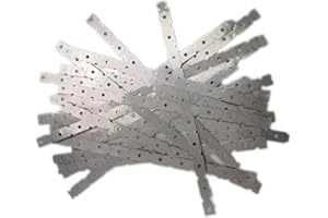 Ingbertson Mauerverbinder 300 mm | Edelstahl V4A (1.4401) | Flachanker/Mauerwerksverbinder für zweischaliges Mauerwerk (25 Stück)